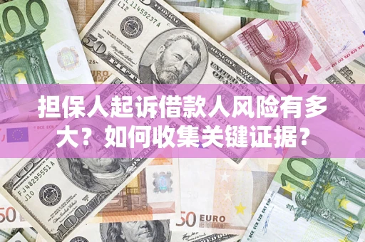济南担保人起诉借款人风险有多大？如何收集关键证据？