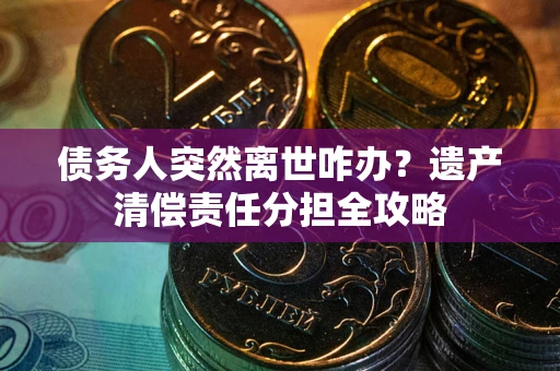 济南债务人突然离世咋办？遗产清偿责任分担全攻略
