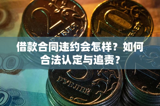 济南借款合同违约会怎样？如何合法认定与追责？