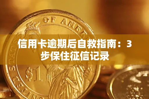济南信用卡逾期后自救指南：3步保住征信记录